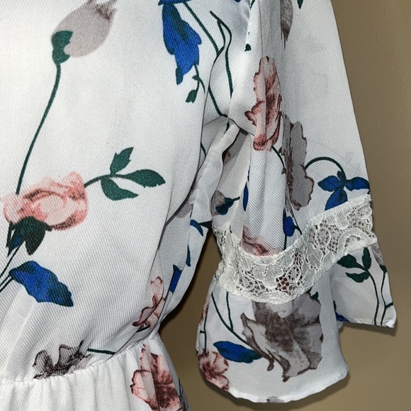 Floral Ruffled Dress - Picture 3 of 7